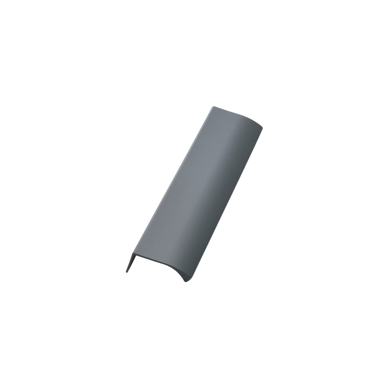 Rear mounted profile EDGE STRAIGHT used on interior furniture.