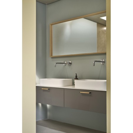 Handle CROSSING used on interior furniture.