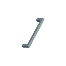 Handle SQUARE 10 w/texture used on interior furniture.