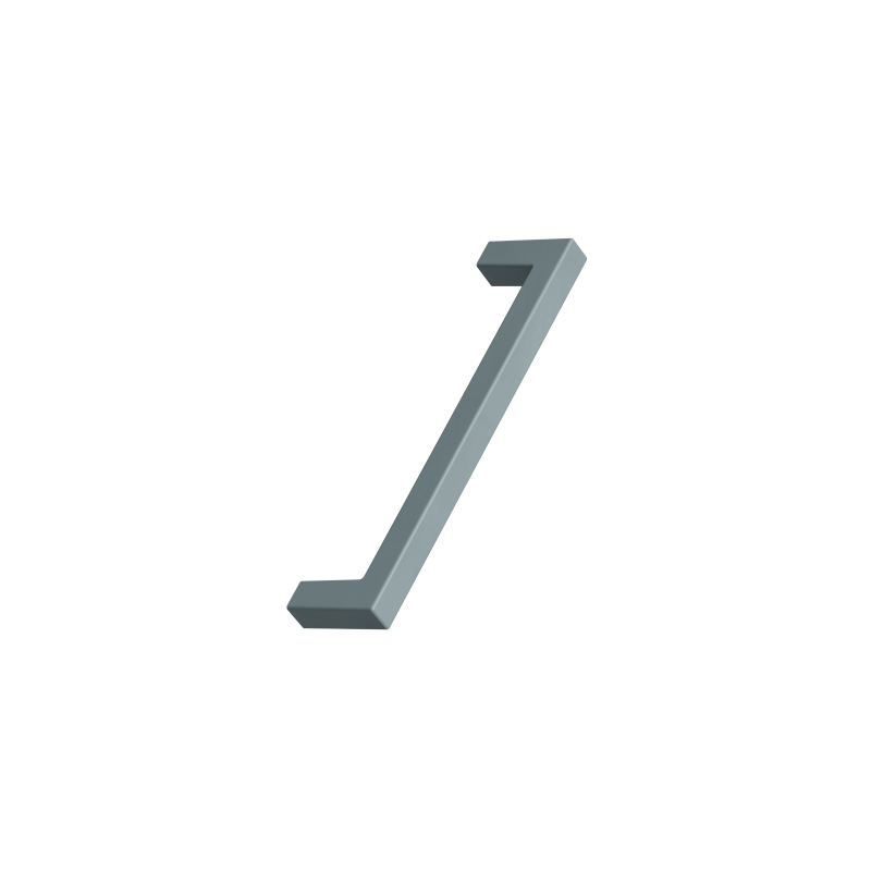 Handle SQUARE 10 w/texture used on interior furniture.