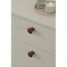 Knob VOLUMI used on interior furniture.