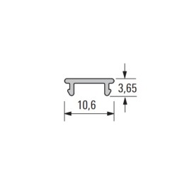 Diffusor for lighting profile
