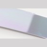Glossy silver - Kick plate sheet 5 mm thick