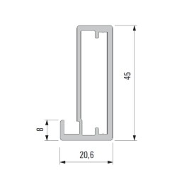 Rámový profil 901070.61,...