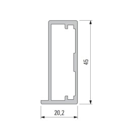 Rámový profil 923078.61,...
