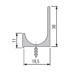 Úchytkový profil 900450,...