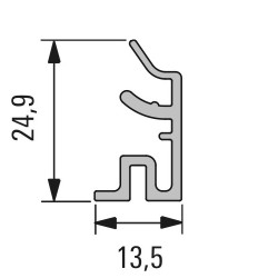 Spodní lamela soklové...