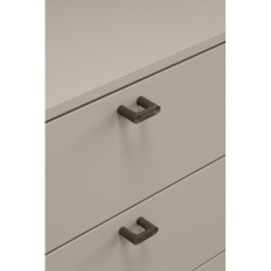 Knob PUNTO used on interior furniture.