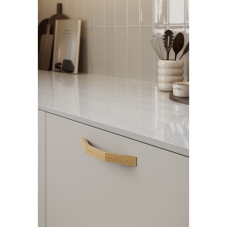 Handle RIALTO used on interior furniture.