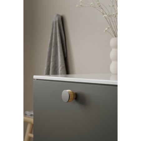 Knob MELURA used on interior furniture.