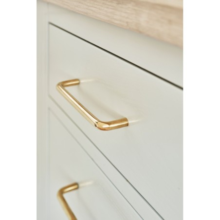 Handle TUBULAR used on interior furniture.