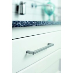 Handle SQUARE 10 used on interior furniture.