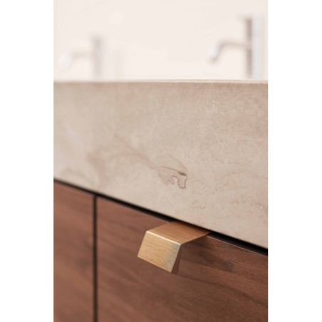 Rear mounted profile BENCH used on interior furniture.