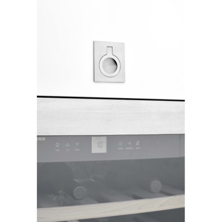 Recessed handle FLUSH used on interior furniture.