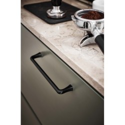 Handle CONCAVE used on interior furniture.