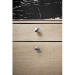 Knob DOME w/O-ring used on interior furniture.