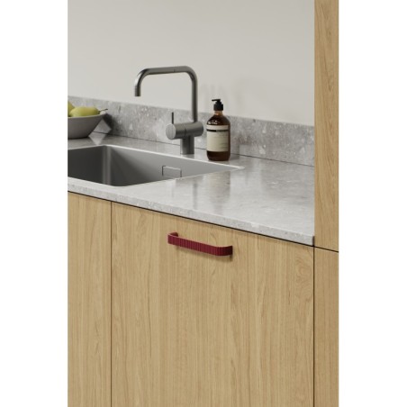 Handle LACE used on interior furniture.